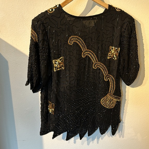 VTG  1980’s 100% Silk Laurence Kazar New York - Picture 8 of 17